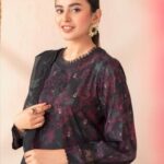 3ps-Unstiched pakistani lawn dress