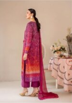 3ps-Unstiched pakistani lawn dress - Image 3
