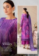 3ps-Unstiched pakistani lawn dress - Image 2