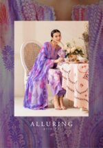3ps-Unstiched pakistani lawn dress - Image 3