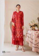 3ps-Unstiched pakistani lawn dress
