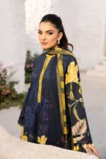 Lawn dress with Cationic chiffon Dopatta - - Image 2