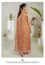 Pakistani Lawn dress with Lawn Dopatta - 068 - Image 2