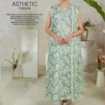 Pakistani Lawn dress with Lawn Dopatta - 069