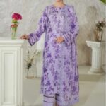 Pakistani Lawn dress with Lawn Dopatta - 071