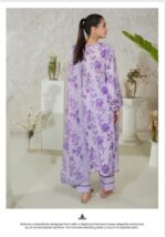 Pakistani Lawn dress with Lawn Dopatta - 071 - Image 2