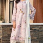 3ps-Unstiched pakistani lawn dress