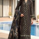 3ps-Unstiched pakistani lawn dress