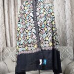 Embroidary work wool shawl