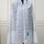 Embroidary work wool shawl