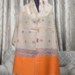 Embroidary work wool shawl