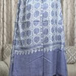 Embroidary work wool shawl
